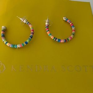 Kendra Scott hoop earrings